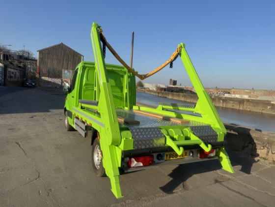 mini skip loader sprinter 