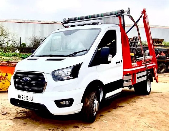 mini skip transit 3.5 ton 